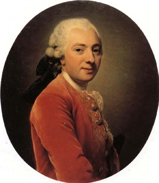 Alexander Roslin Portrait of I.I Betskoy